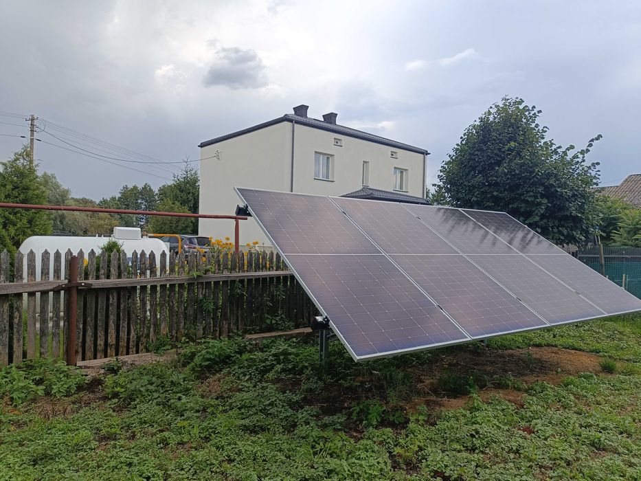 Siedlisko z domem po termomodernizacji w miejscowości Bielino