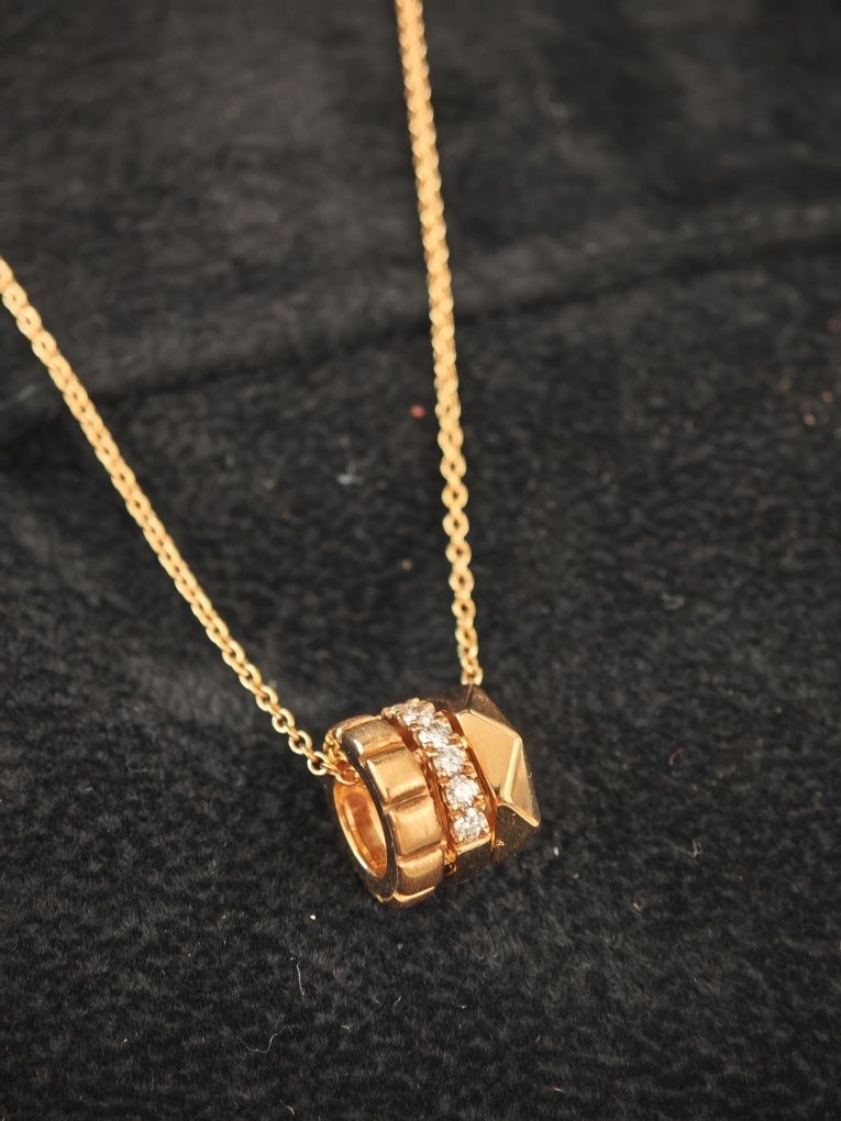 Colar ouro e diamantes - Novo - Com Fatura Certificado Autenticidade