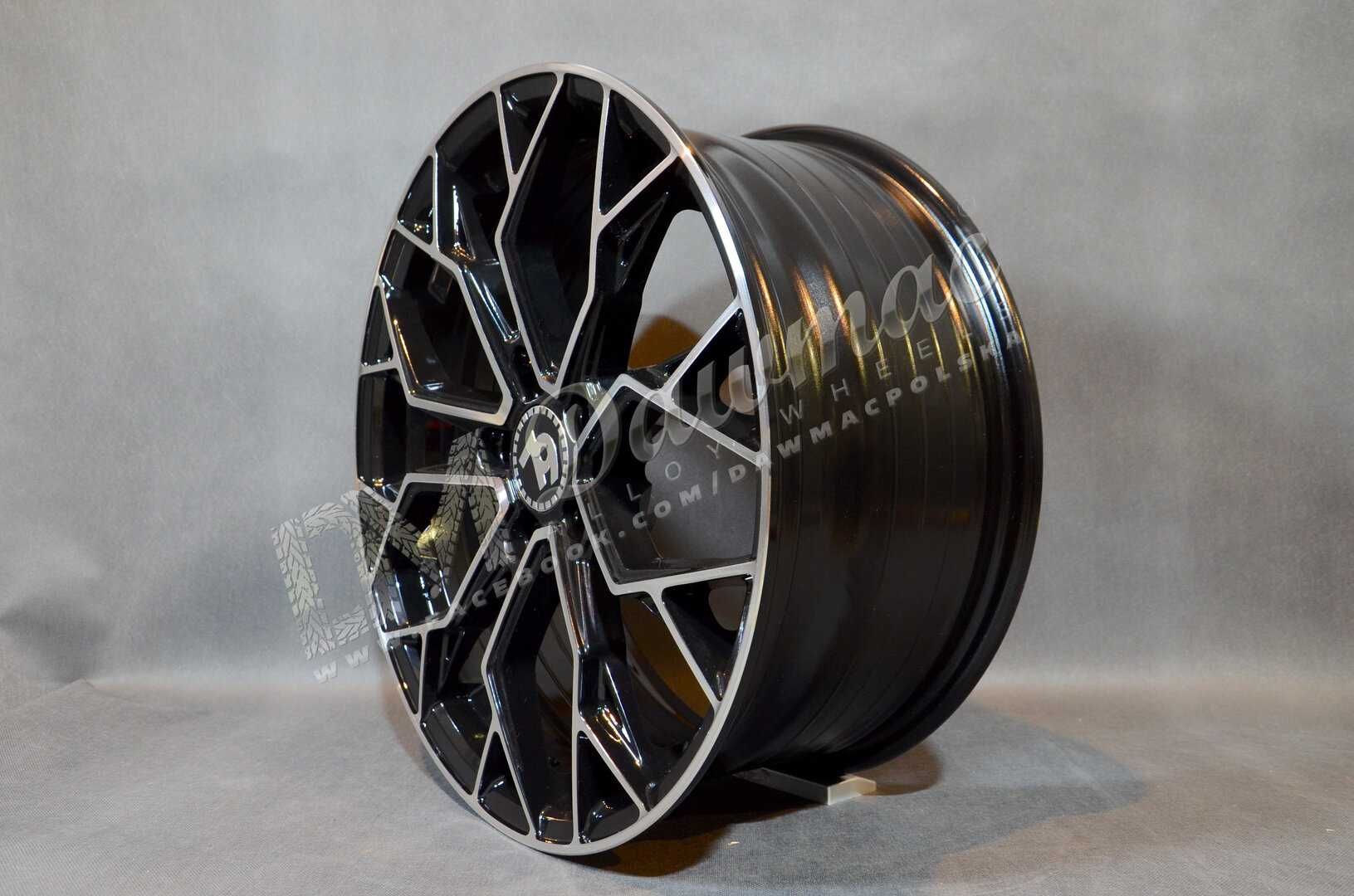 Felgi Seventy9 SCF-H 18" 8J ET45 5x112 Black Front Polished