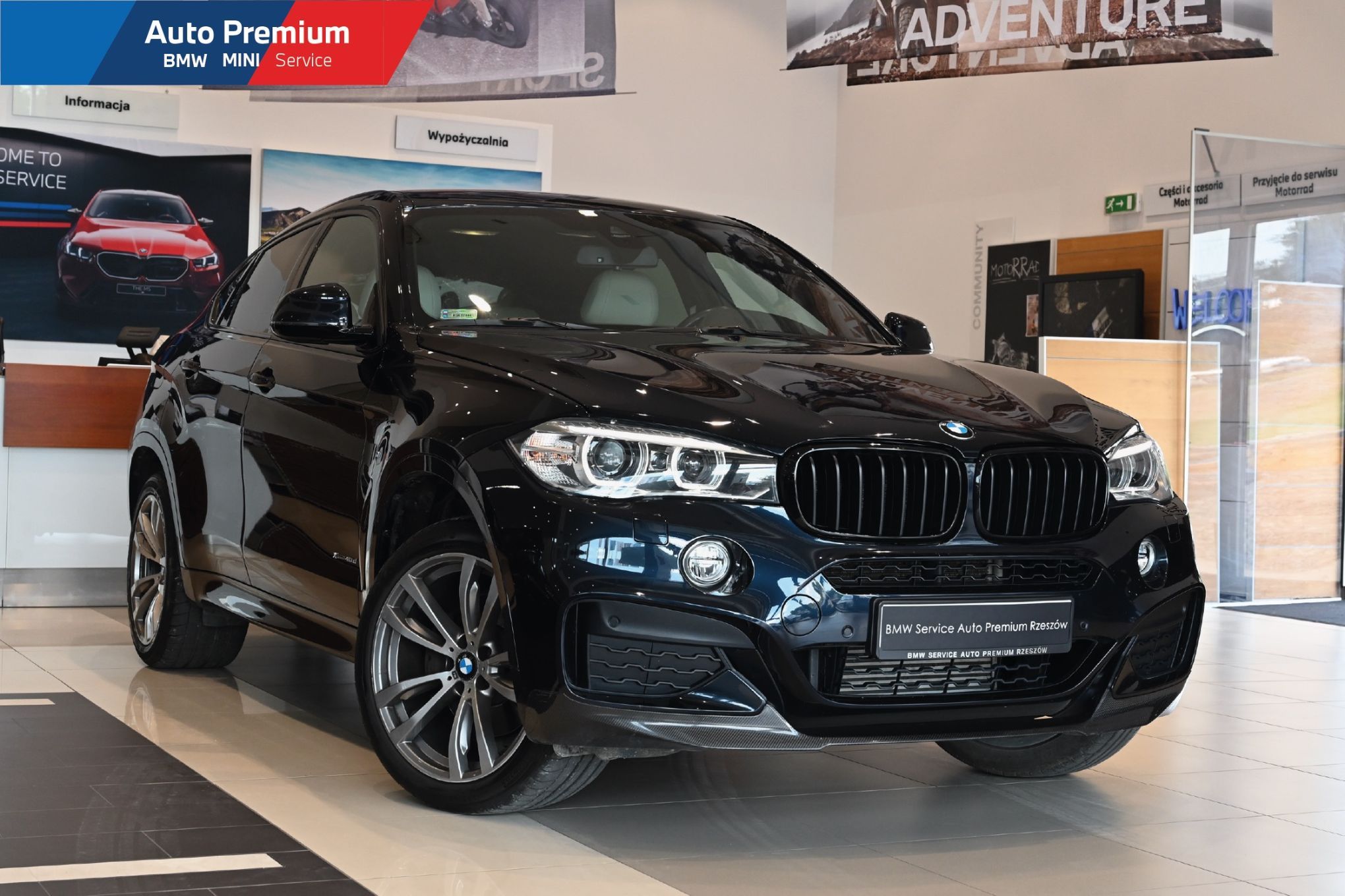 BMW X6 M Sport~Driving Assistant~Podgrzewane fotele~Przyciemniane szyby~