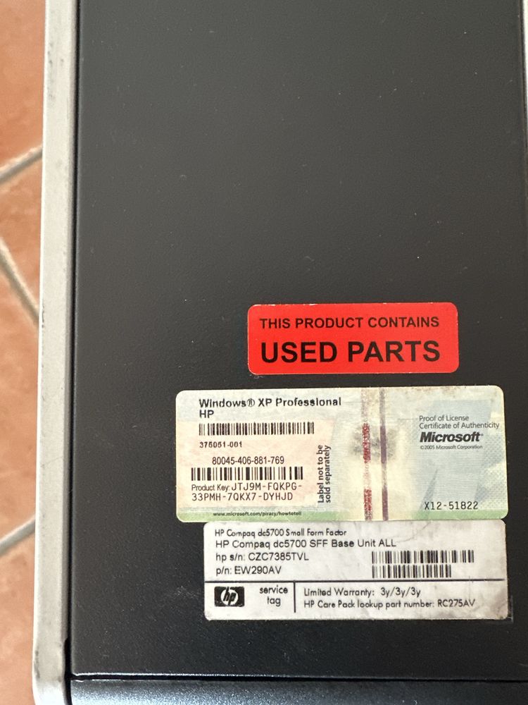 Computador HP em boas condições