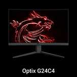 Monitor gamingowy MSI Optix G24C4 zakrzywiony ekran
