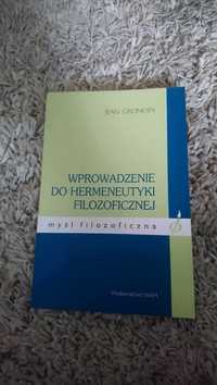 Grondin: Wprowadzenie do hermeneutyki filozoficznej