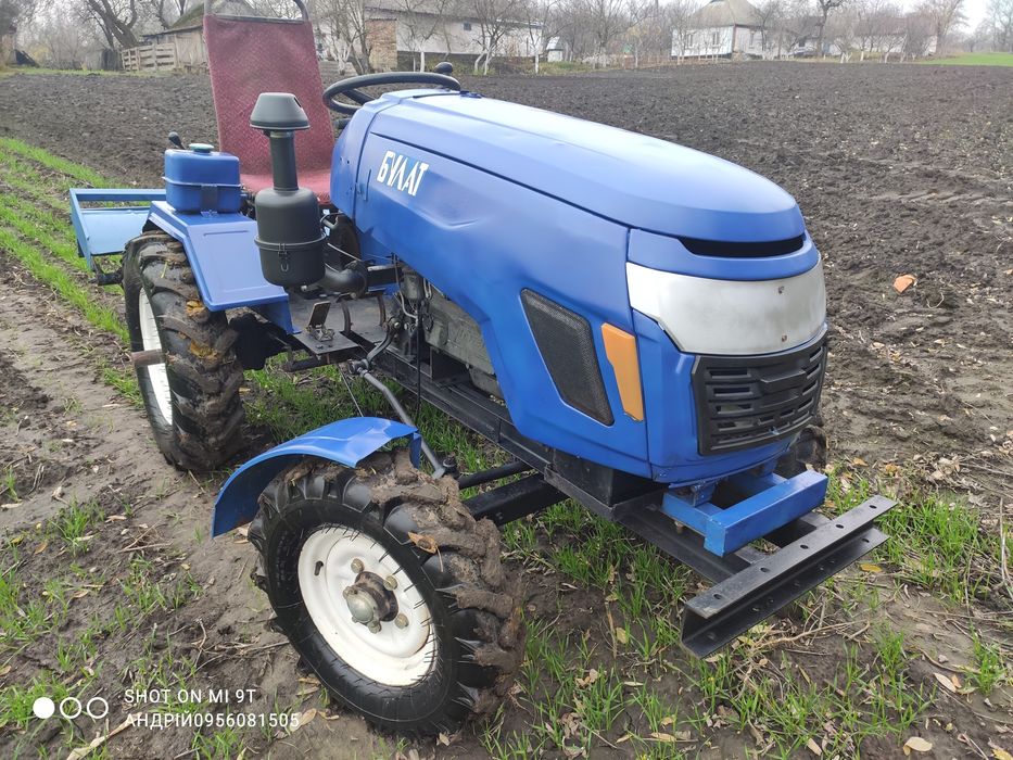 Мототрактор мінітрактор Булат 24 кс обмін