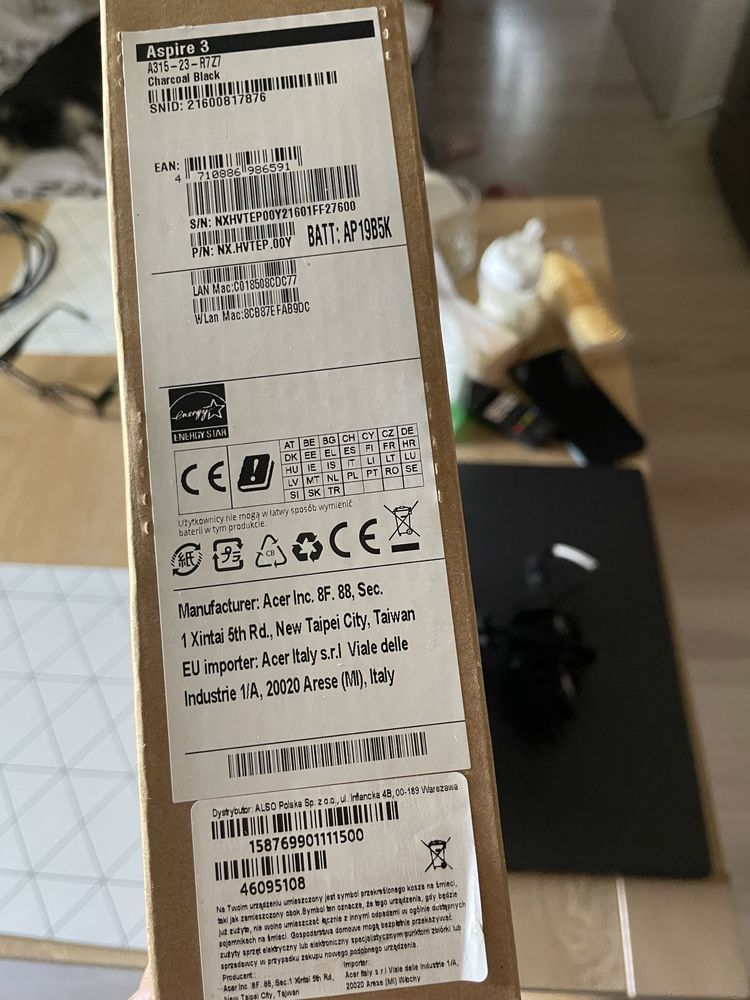 Laptop Acer Aspire 3