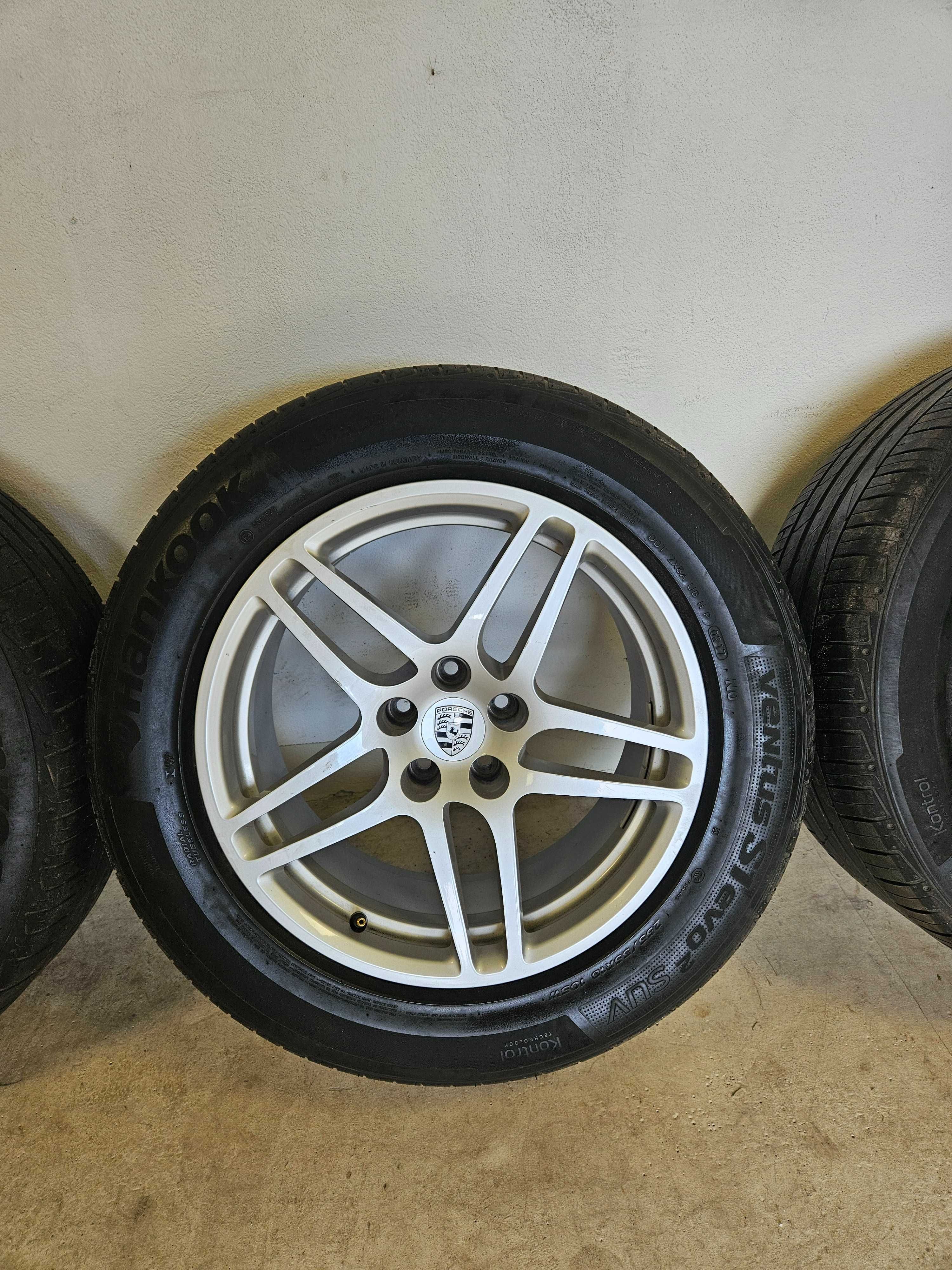 Oryginalne felgi Porsche Macam 8J x 18 9J x 18 ET21 5 X 112