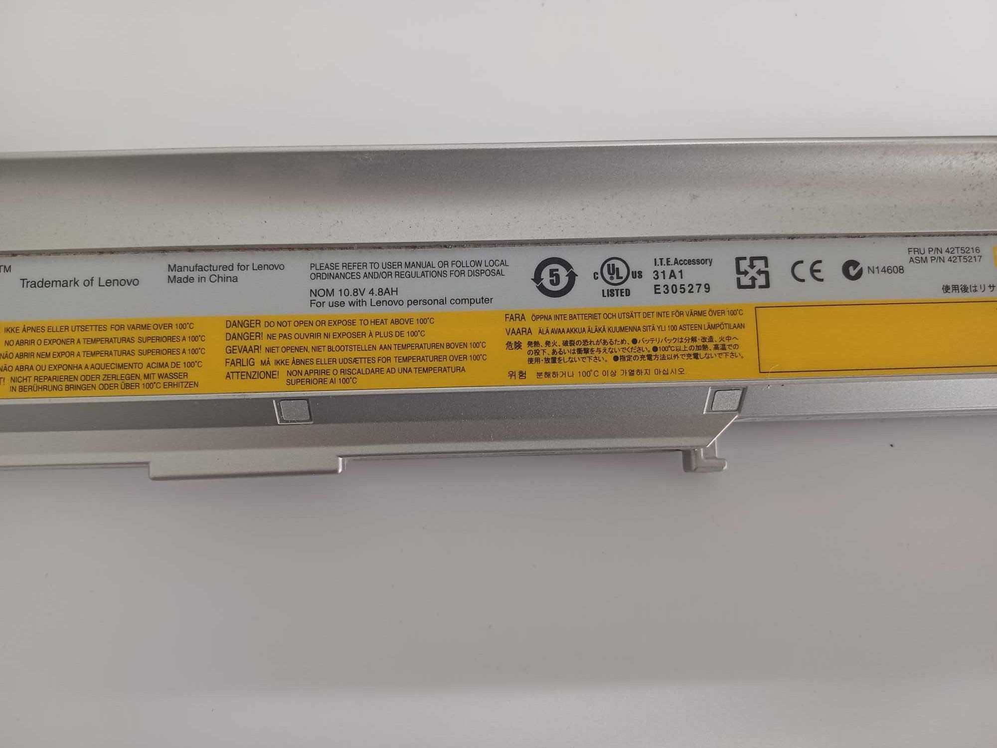 Bateria do Lenovo 3000 n200