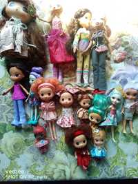 Коллекция крутых кукол.