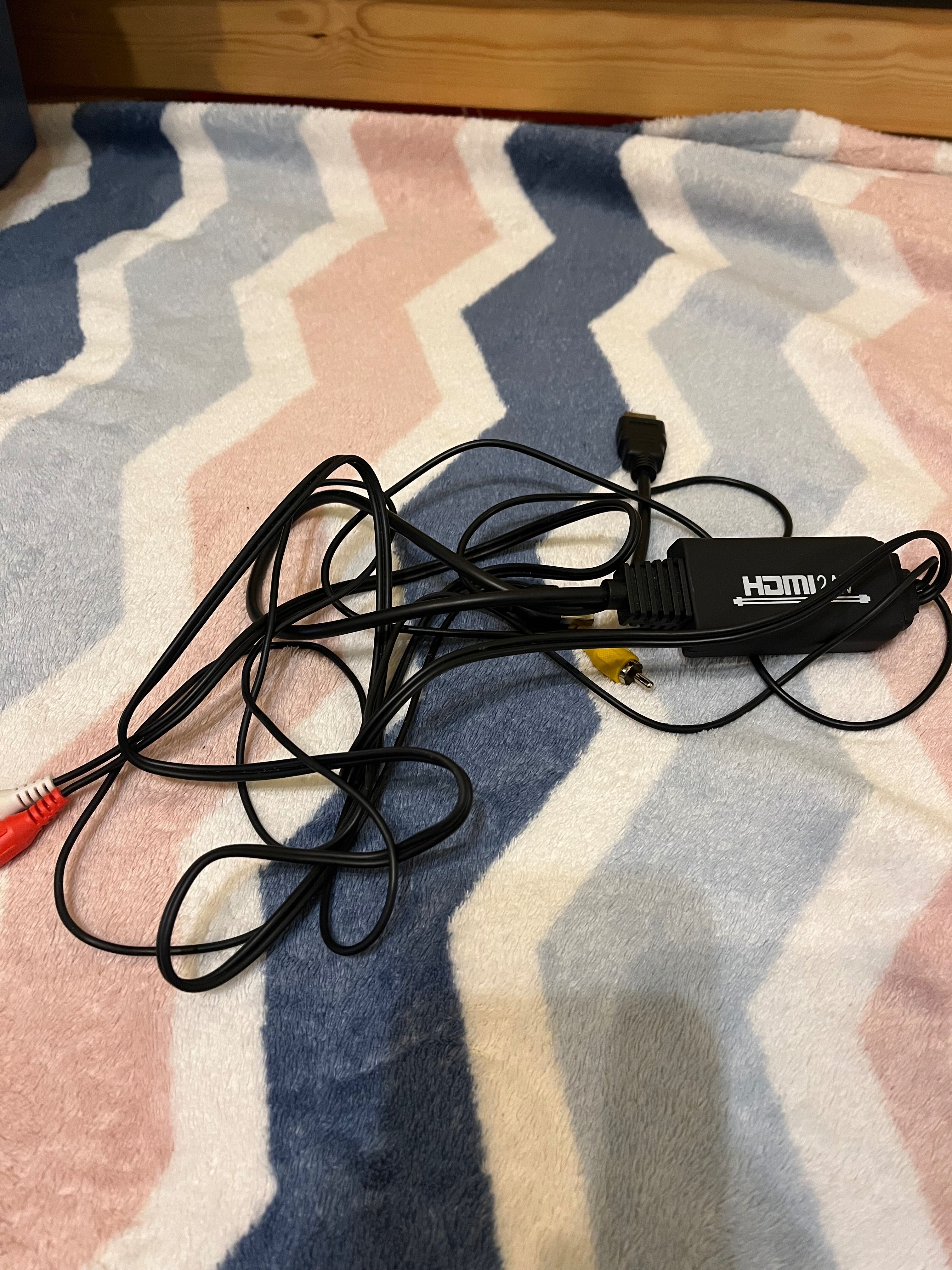 Konwerter HDMI do RCA adapter AV  chinch CINCH WIREWAY