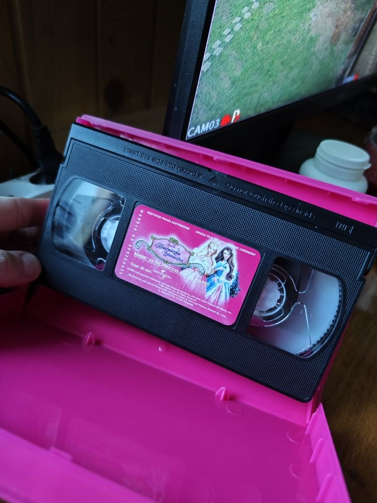 Kaseta VHS barbi Księżniczka Żebraczka