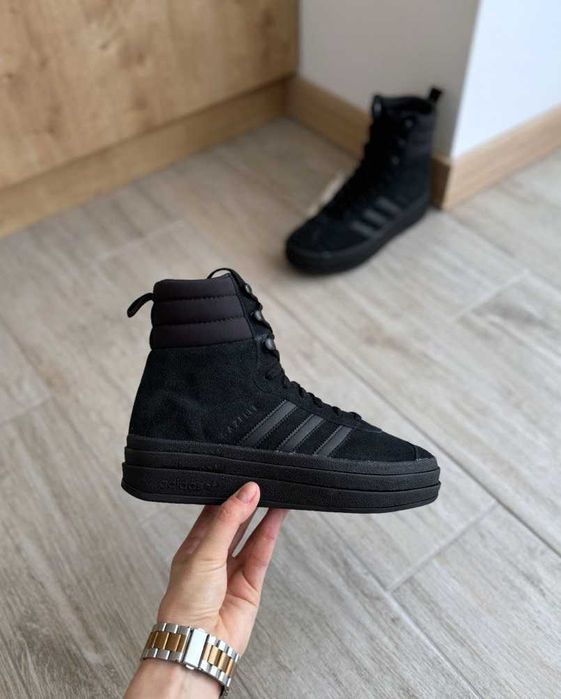 США! Осінні жіночі кросівки Adidas Gazelle Boot ID6983 Оригінал! 40.5р