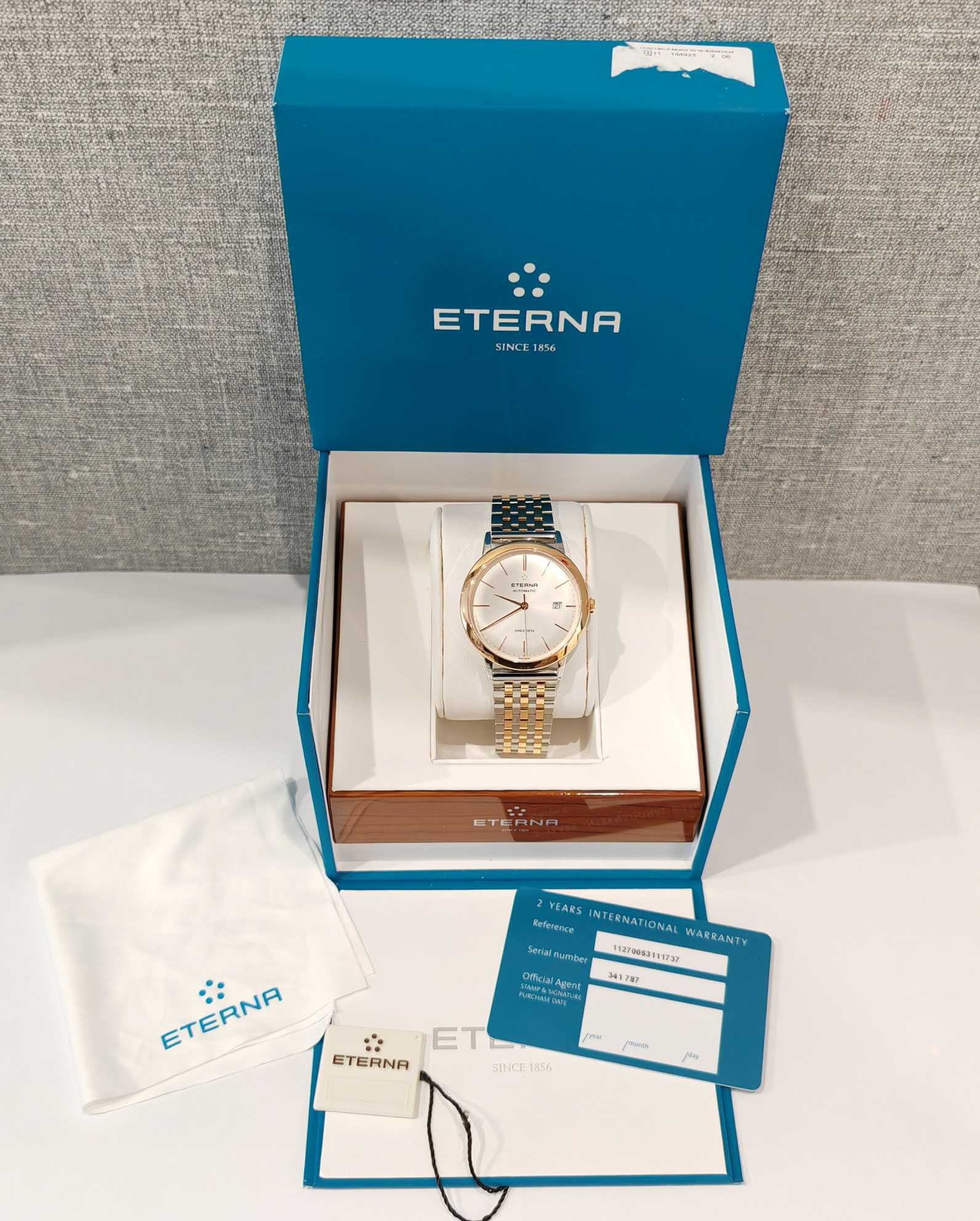 Чоловічий годинник Eterna Eternity Gent Automatic 2700.53 Swiss made