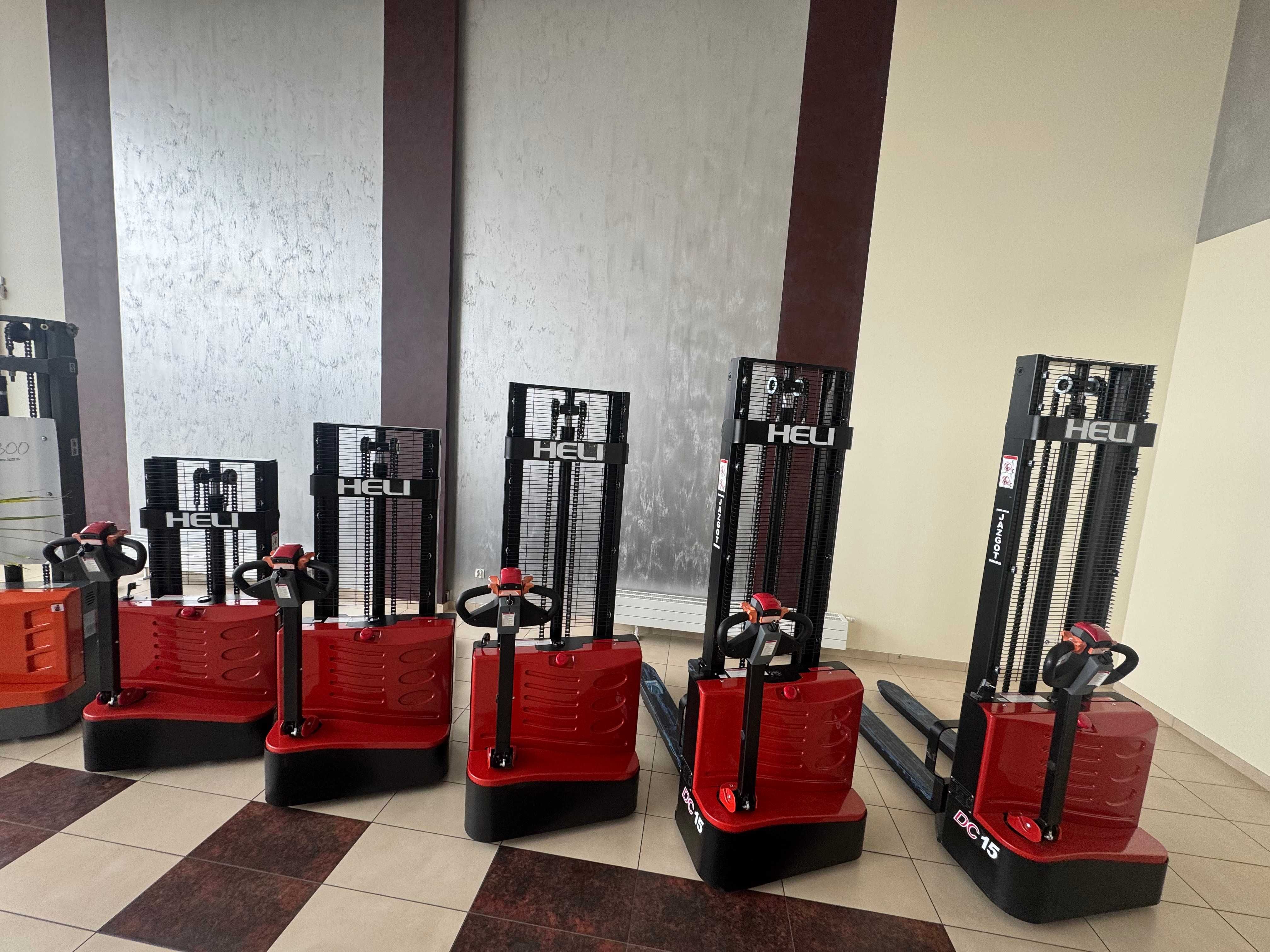 Wózek Paletowy Elektryczny  z Masztem Heli 1500kg 2000mm 2025-01
