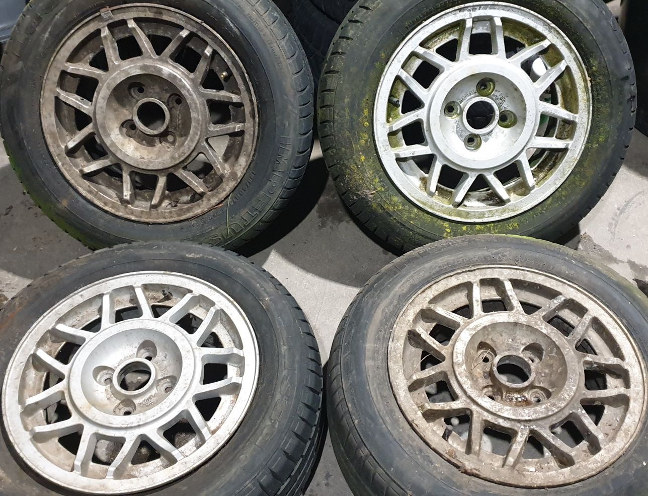 Alufelgi Volkswagen 14 4x100 6J ET 30 Felgi Snowflake Avus Mk1 Mk2