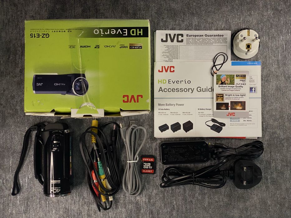 Нова JVC GZ-15 цифрова ретро відеокамера