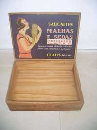 Caixa de Madeira - Sabonetes Claus