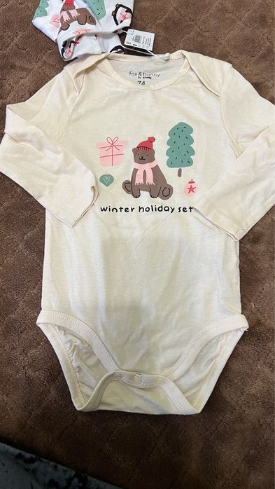 Новорічні бодіки, нові боді 74р