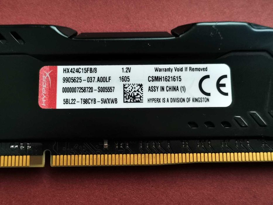 DDR4 8GB KingSton HyperX FuRY 2400 -Komputer