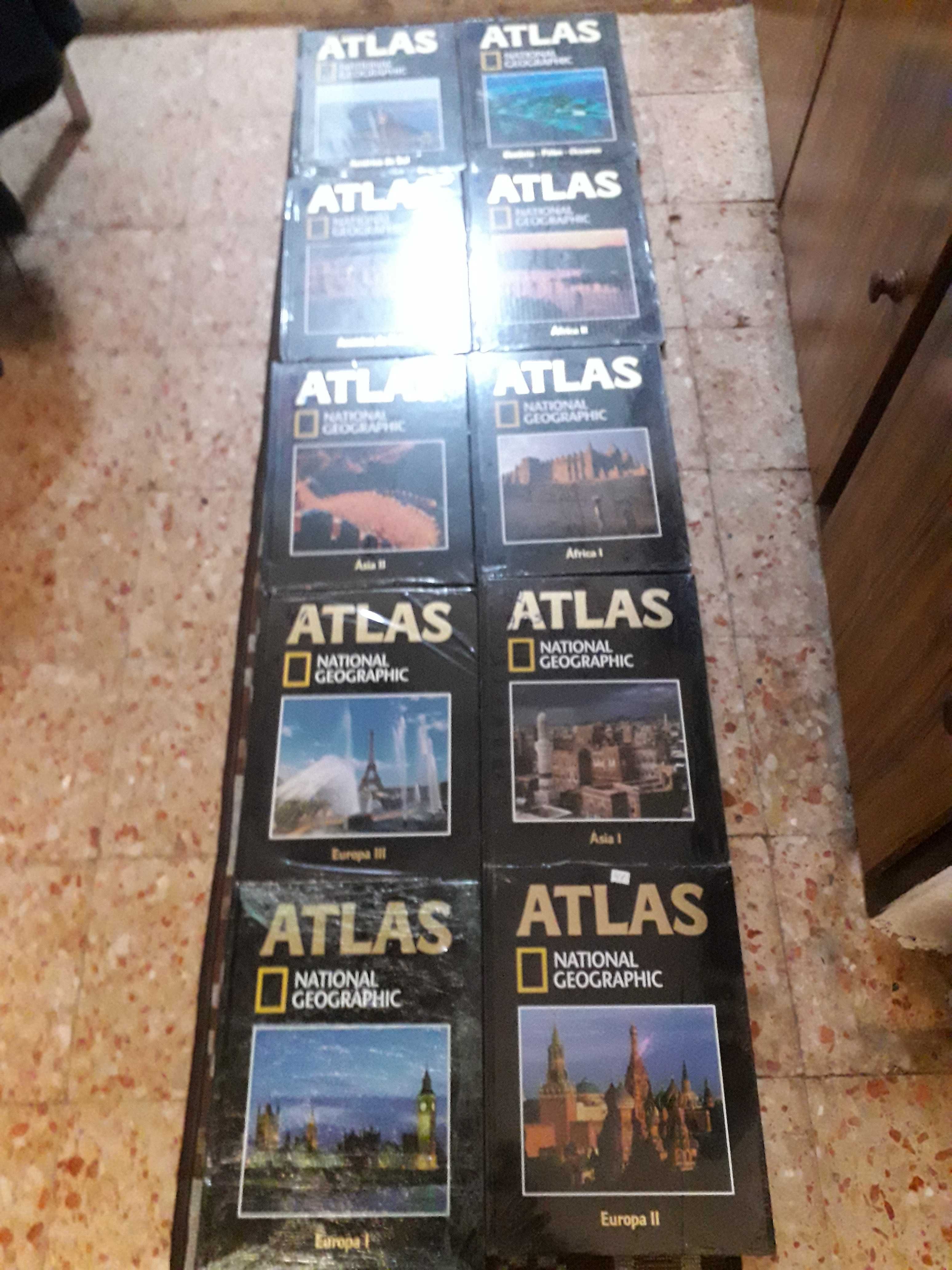 Coleção Atlas National Geographic