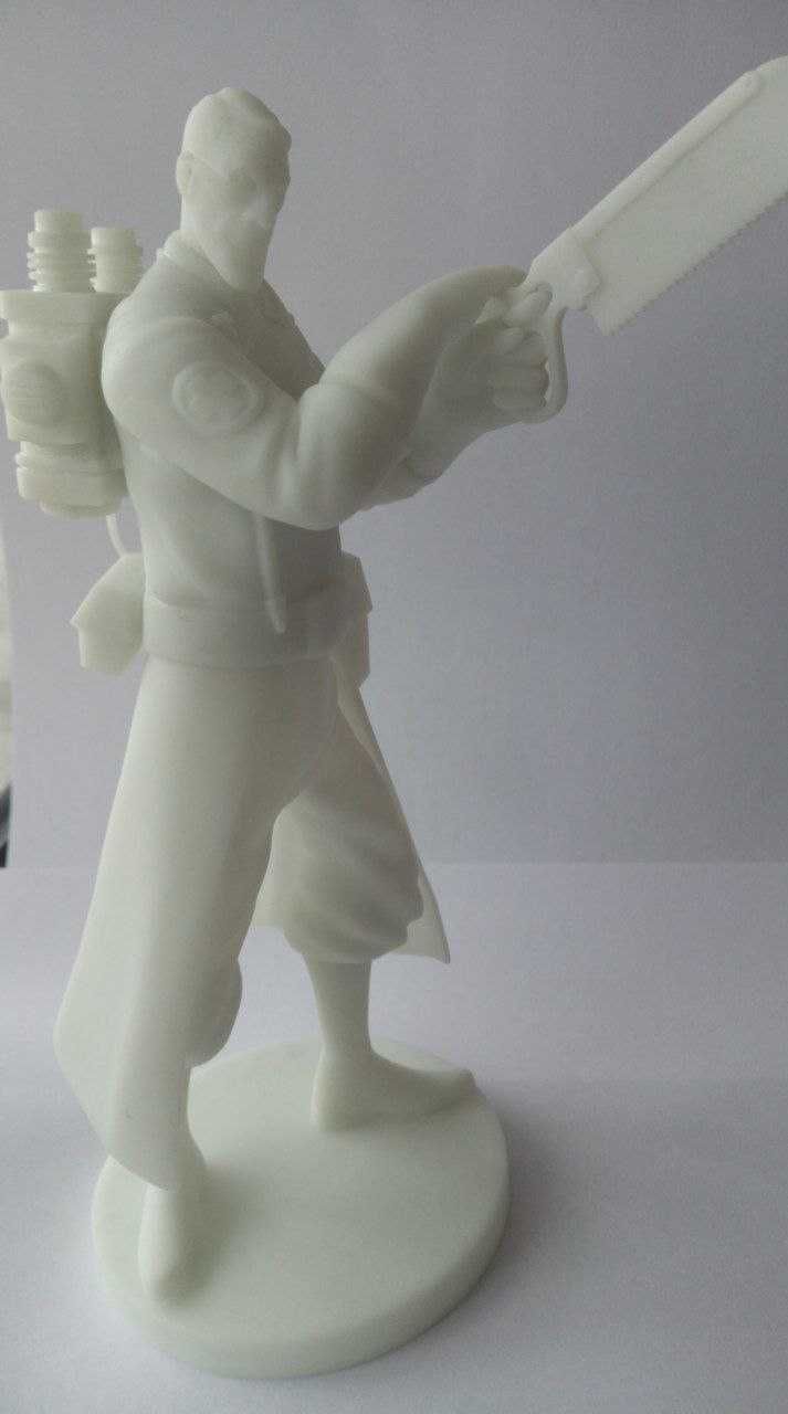 17 см Фігурка медика (MEDIC) з гри  TEAM FORTRESS 2 (3д друк/3d print)