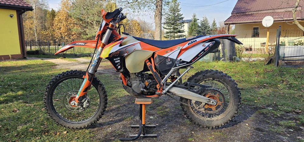KTM 450 EXC. 2015r. Akrapovic. Cross, Enduro.