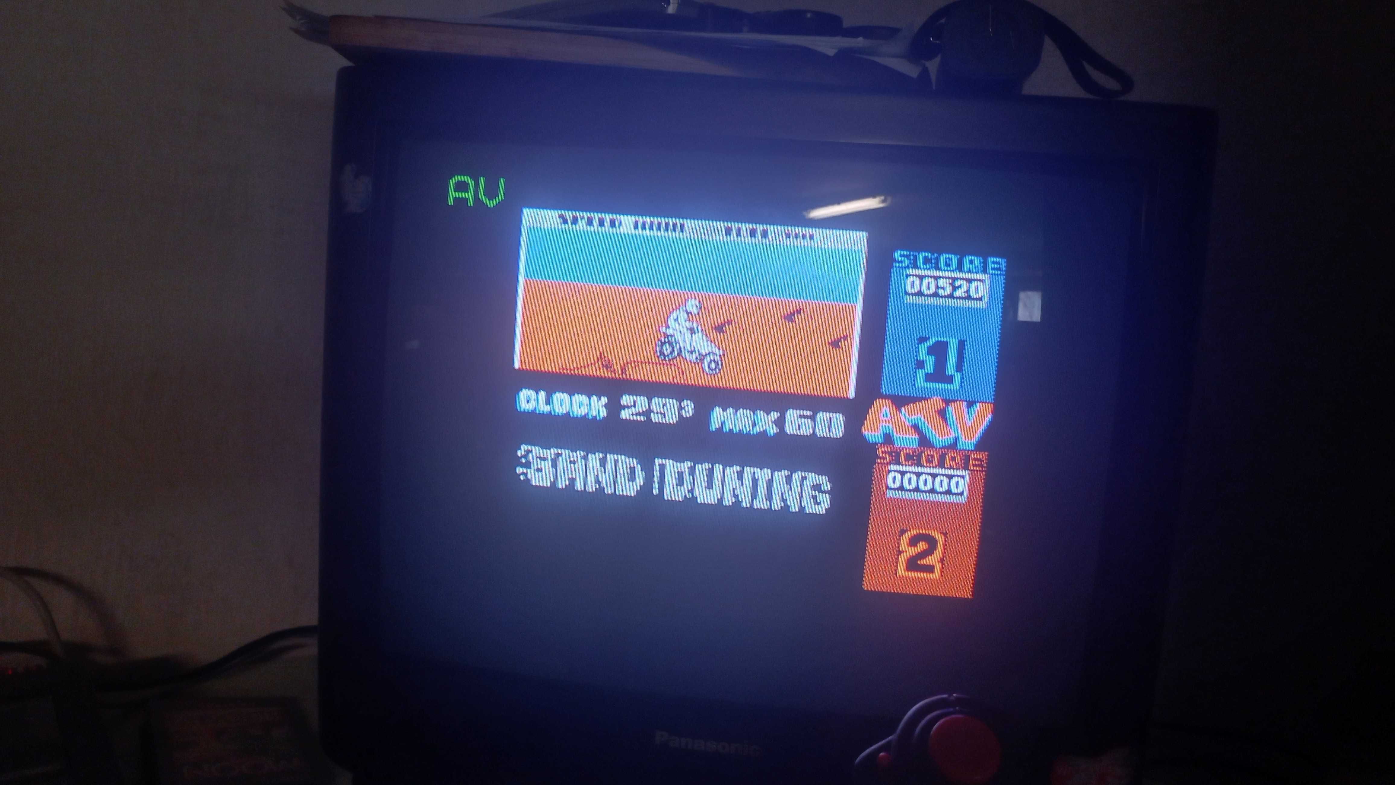 Oryginalna gra na Amstrada ATV Simulator