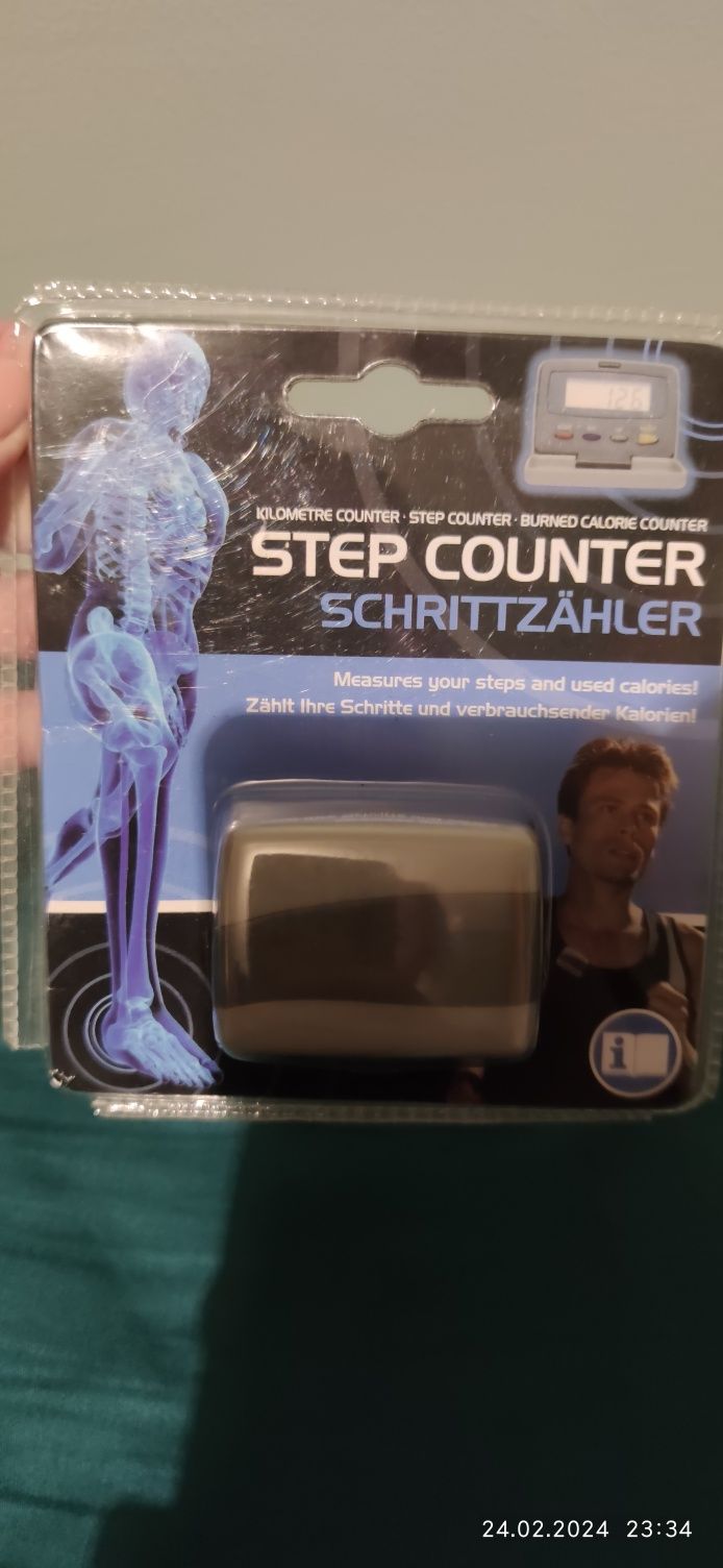 Krokomierz step counter