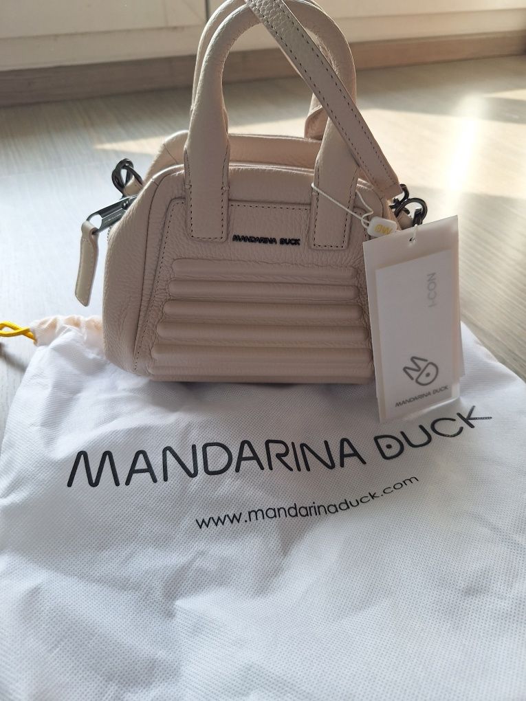 Mandarina Duck torebka skóra nowa ICON