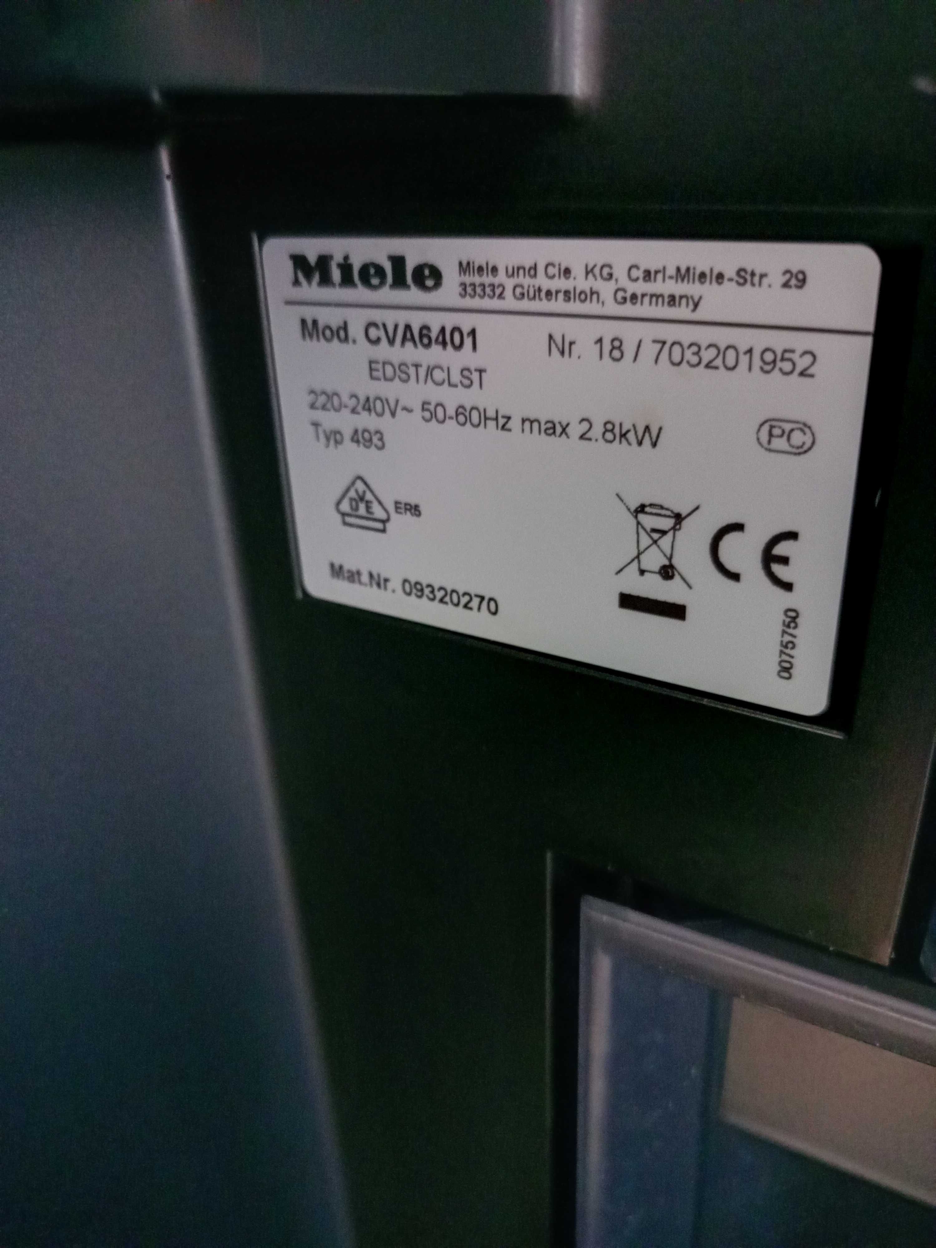 Кофемашина Miele cva 6401 встройка
