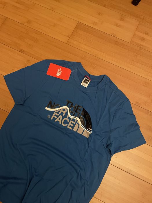 Футболки The North Face чоловічі оригінал великий логотип котон men