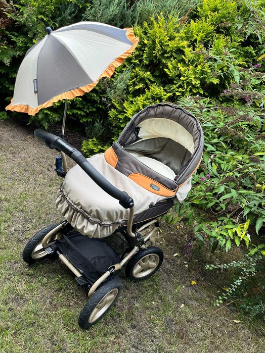 wózek BEBECAR STYLO AT 3 w 1 (gondola, spacerówka, fotelik-nosidło)