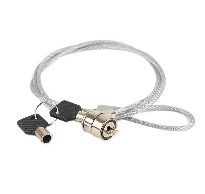 Cabo de Aço Protecção Anti-Roubo Com Chave