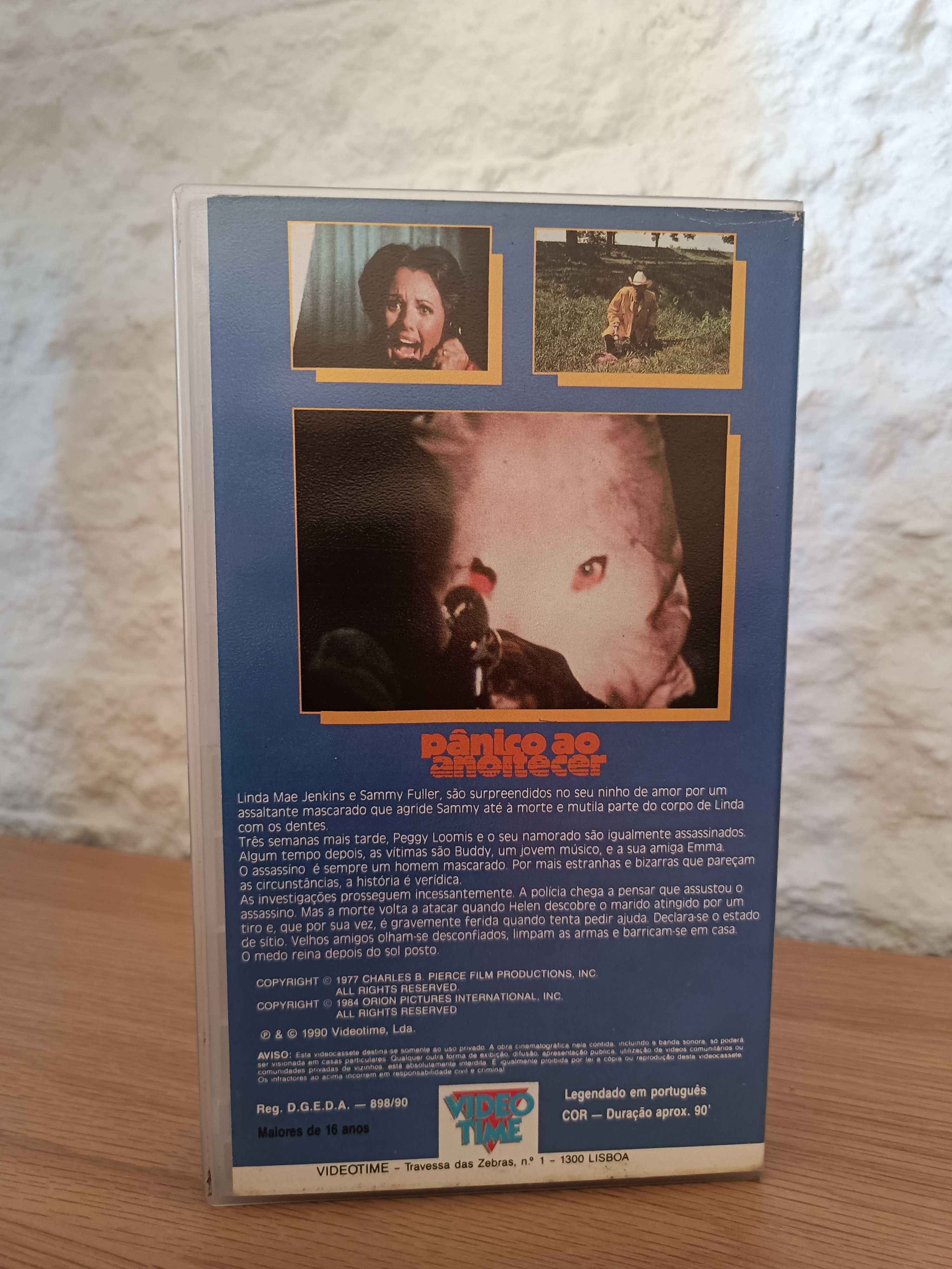 Filme VHS Pânico ao Anoitecer (The Town That Dreaded Sundown)