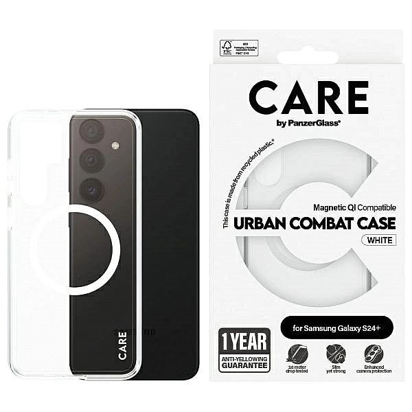 Etui CARE by PanzerGlass Flagship QI Case na Samsung Galaxy S24+ - prz