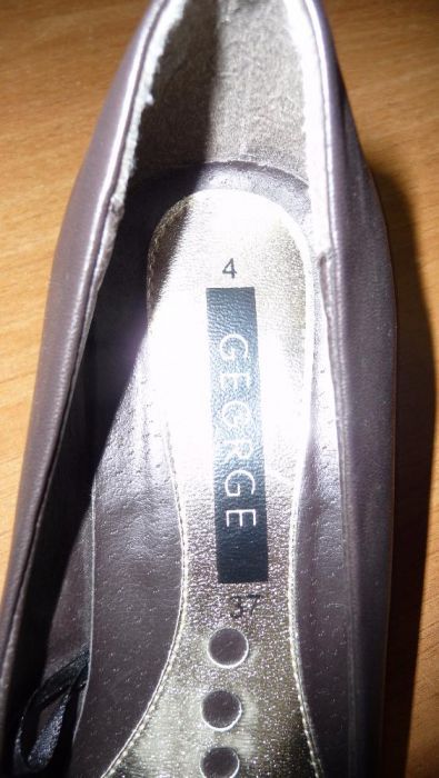 Женские туфли GEGRGE 37(4) размер и другое..