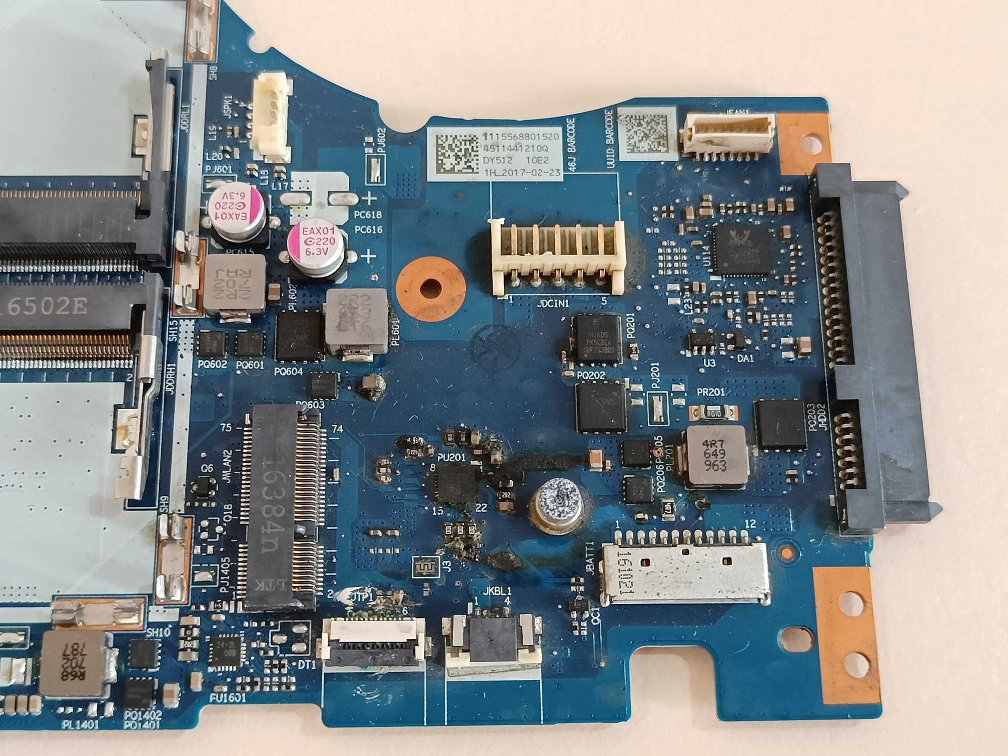 Lenovo Y520 15IKBN (охолодження, материнка, плата USB, шлейф)