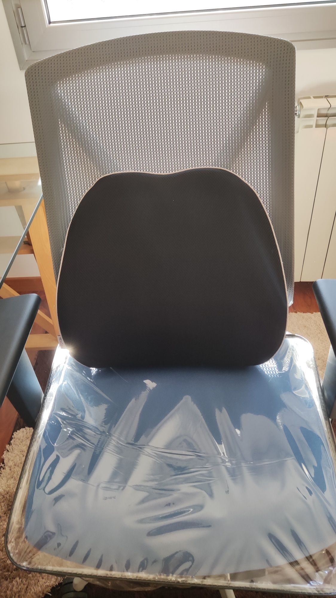 suporte de costas viscoelástico