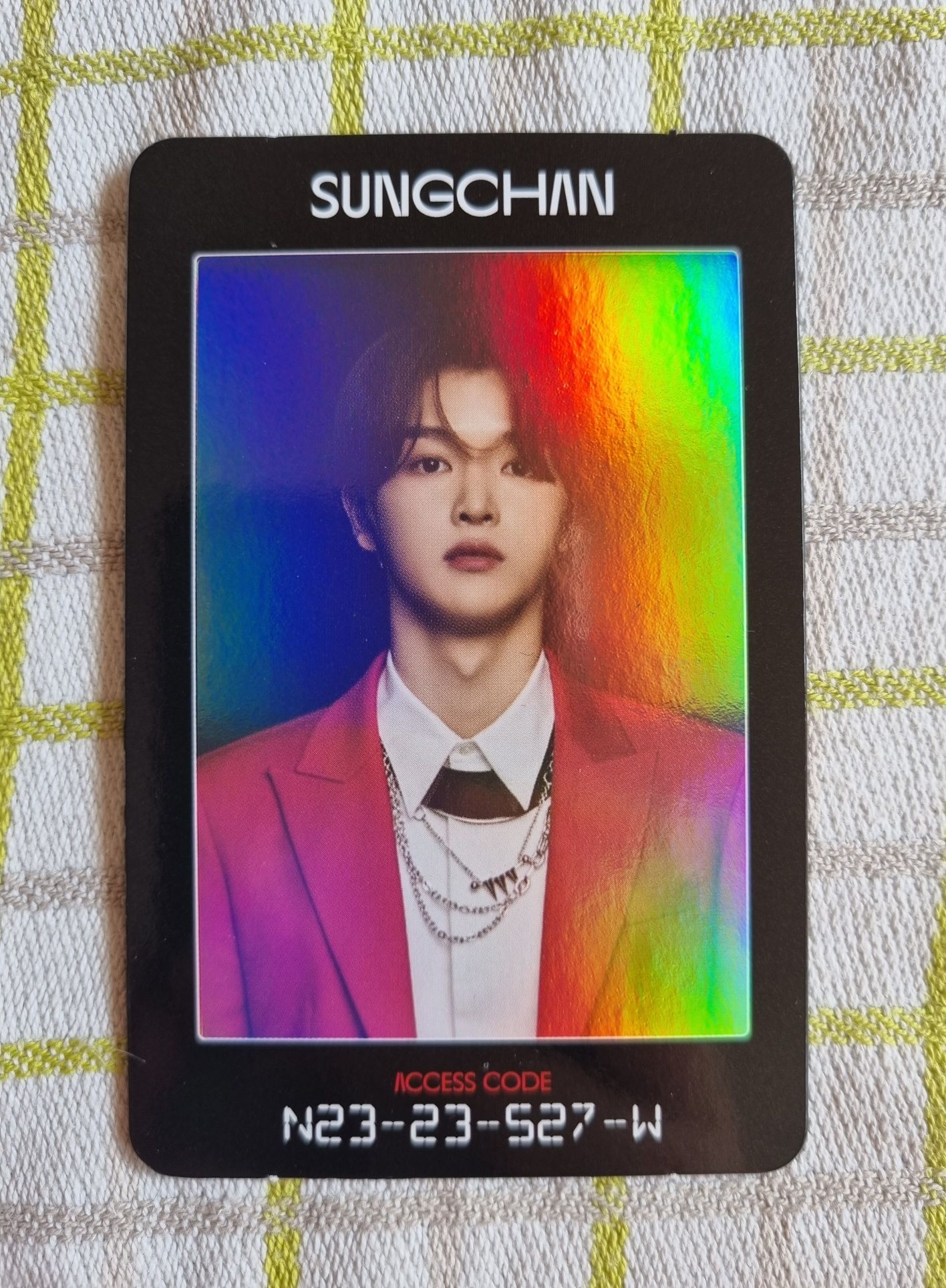 Sungchan nct 2020 resonance id photocard