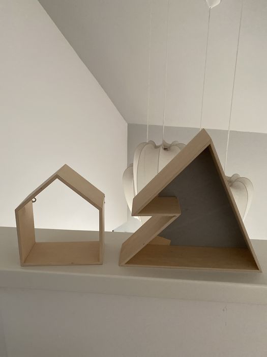 Dwie polki do zawieszenia