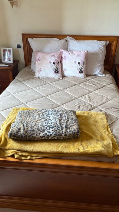 Cama madeira cerejeira