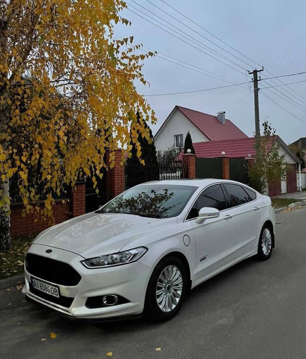 Ford Fusion Titanium Phev 2014 White 2.0L