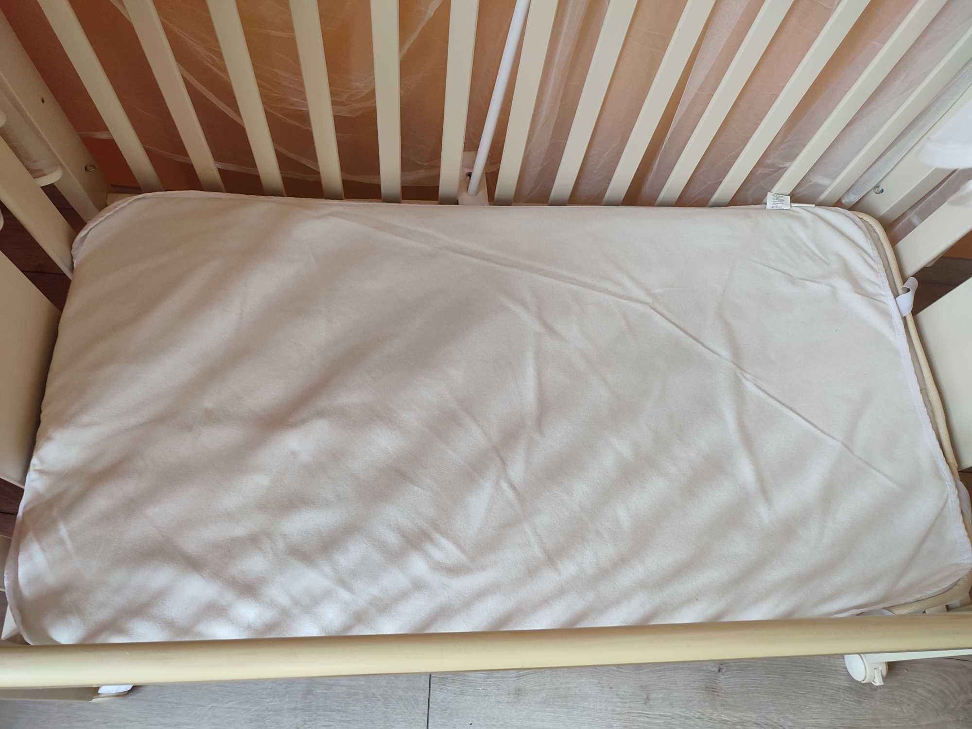 Кроватка Trama Luna,Португалия+матрац+балдахин+бампер+постельное и т.д