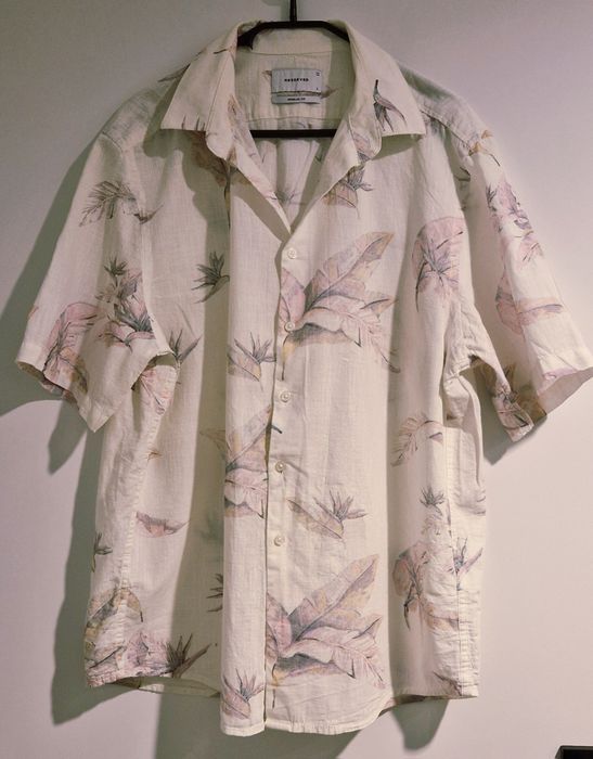 Reserved koszula lniana meska L