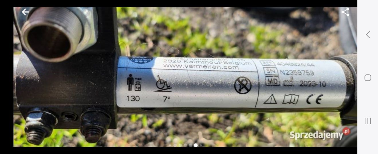 Wózek inwalidzki V500 Light Wózek ze stopów lekkich