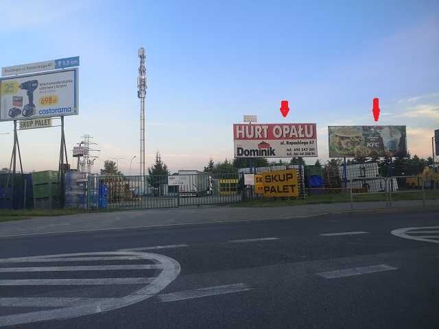 Rondo Atrakcyjna Tablica reklamowa, baner Grudziadz McDonald's i lidl