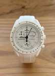 Omega Swatch SO33W700 Snoopy Śnieżnobiały Design