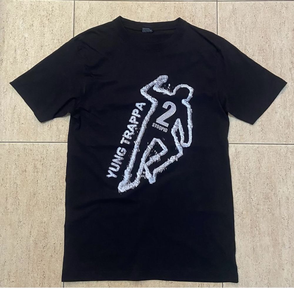 Yung trappa merch 2 stupid t shirt