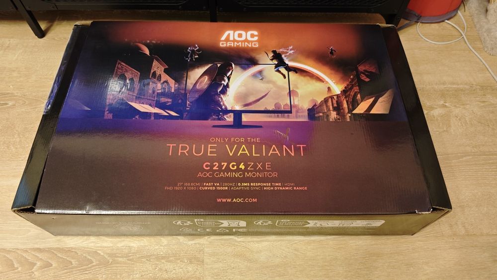Monitor AOC Gaming Curvo 27" FHD 280Hz 1ms
shoppi