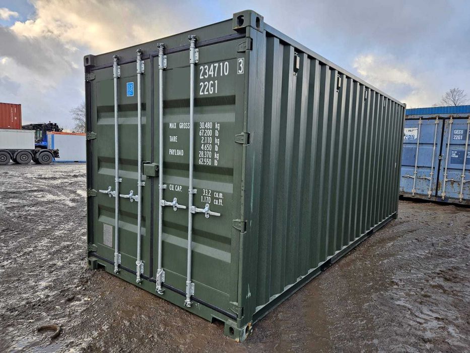 Kontener morski, magazynowy 6 m, 20 ft DV ONE WAY
