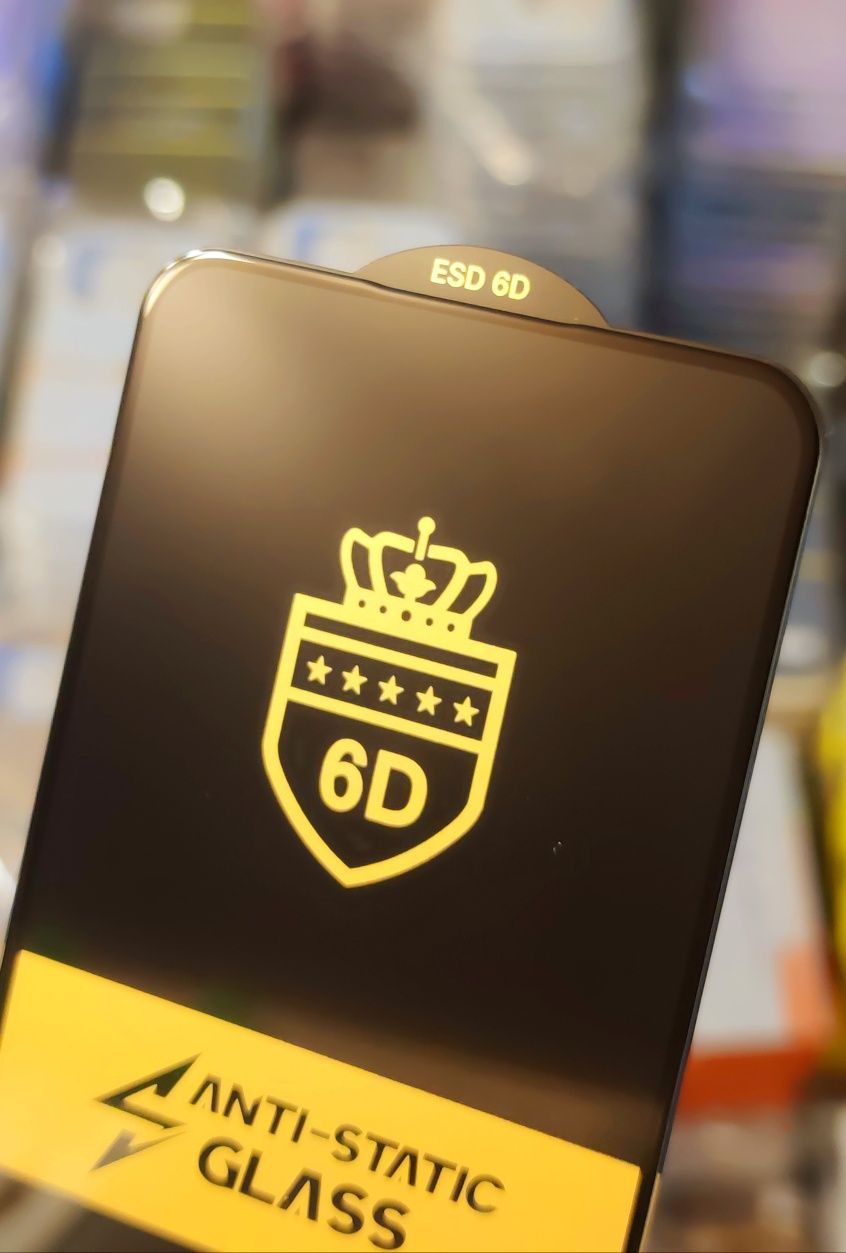 Захисне скло 6D для Xiaomi Redmi Note 14 (4G)  EU защитное стекло
